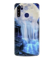 Reeder P13 Blue Max Kılıf Desenli Silikon Blue Moon