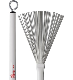 Vic Firth Retractable Wire Jazz Brushes - Beyaz