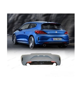 vw scirocco 2015-2018 uyumlu plastik R arka tampon