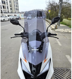 MOTOCAM SFM Lahos Ön Cam 2024-2026 Model 75cm Füme Renkli 4mm