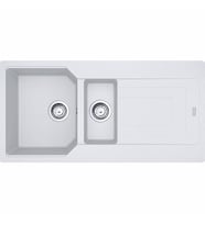 FRANKE Urban UBG 651-100 Bianco Tezgah Üstü Granit Eviye (Beyaz)