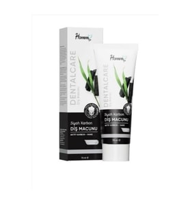 HOMM LIFE SİYAH KARBON DİŞ MACUNU 75 ML