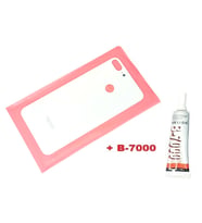 Tkgz Honor 9 Lite Arka Pil Batarya Kapağı (CAM+B-7000) BEYAZ