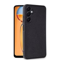 Samsung Galaxy A36 Kılıf Aras Deri Kapak - Siyah