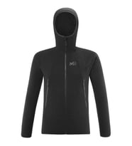 Millet K LIGHTGRID H Erkek POLARTEC®  Kapşonlu Tam Fermuar MIV9466 0247 (Siyah)