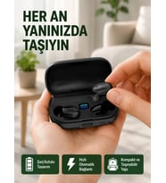 22 Kez Şarj İmkanı Sunan A10s Tws Bluetooth Stereo Kulaklık Yeni Nesil