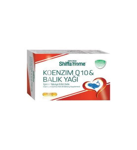 Shiffa Home Koenzim Q10&Balık Yağı 30 Kapsül