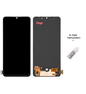 Tkgz - Oppo Reno 3 Uyumlu Lcd Ekran Dokunmatik Servis OLED + B-7000