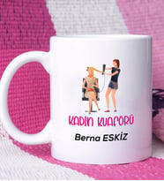 Kadın Kuaförü Kupa Bardak