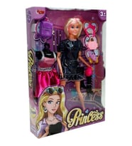 Vardem Kutulu 29CM Yedek Elbiseli Bebek (Çok Renkli)