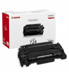 Canon CRG-724 6.000 Sayfa Siyah Orijinal Toner
