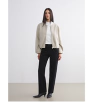LCW Vision Siyah Beli Lastikli Kadın Triko Pantolon