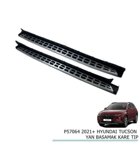 Hyundai Tucson Uyumlu Yan Basamak Kare Tip 2021+ Parça