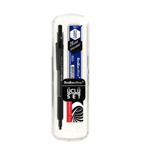 Scrikss Graph-X Metal Versatil Kalem Set 0.7 Antrasit