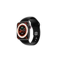 Samsung Galaxy S22 Uyumlu Mini Model Akıllı Saat Kadınlar İçin 41 MM (Siyah)