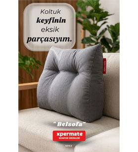 Bel ve Sırt Destek Yastığı Kanepe Berjer TV ve Oyuncu Koltuğu İçin