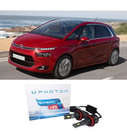 Citroen C4 Picasso Led Xenon Uzun Far Ampulü H1 Ultimate Yeni Seri Beyaz 2006 - 2019
