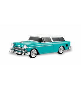 Torima WS-1955 Klasik Araba Usb-Tf-Fm Radyo Bluetooth Hoparlör Turkuaz