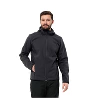 Jack Wolfskin Bornberg Hoody Erkek Outdoor Siyah