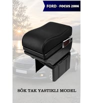 focus 2006 kol dayama geniş model Siyah Yastıklı Lüks Deri