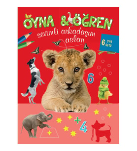 Oyna Öğren Sevimli Arkadaşım Aslan 6 Yaş Üstü