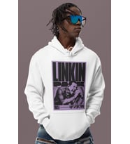 Linkin Park Rock Metal Müzik Grubu Baskılı Unisex Oversize Hoodie