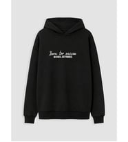 LCW Kids Siyah Kapüşonlu Kalın Erkek Çocuk Sweatshirt