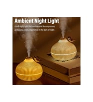 Ultrasonik Hava Nemlendirici ve Gece Lambası, Ferahlatıcı Atmosfer
