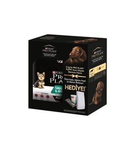 Pro Plan Yavru Köpek Başlangıç Seti (mama 3 Kg, Ölçü Kabı, Eğitim Pedi Ve Bakım  (Kahverengi)