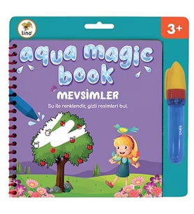 Aqua Magic Book Sihirli Boyama Mevsimler