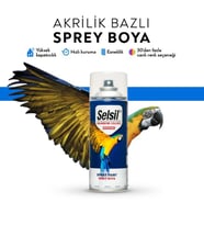 Selsil Sprey Boya Ateş Kırmızı Ral3000 400ml
