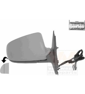 Volkswagen A3 A4 A6 2001 2004 Ayna Camı Sağ Vm 009Ghr (Oem No:8E0857536E)