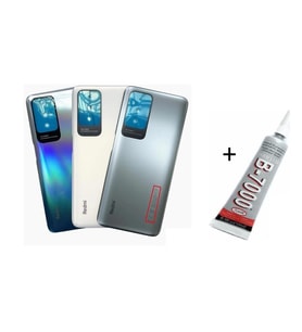 REDMİ 10 2022 Arka Batarya Pil Kapağı SİYAH (B7000