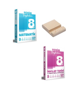 LGS 8. Sınıf Matematik ve İnkılap Benim Fasikülüm + Telefon Standı