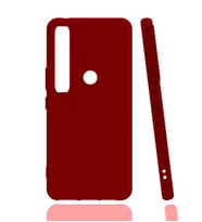 İnfinix Hot 8 Kılıf Zore Biye Silikon Kılıf (Kırmızı)