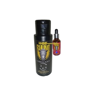 Hot Rhino Anal vajinal Kaydırıcı Lubrikant Jel + Kadın Seks Libido Arttırıcı Aşk Uyarıcı İksir 30ml