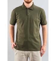 Erkek Slim Fit %100 Pamuklu Yumuşak Dokulu Polo Yaka T-Shirt Basic Tişört (Haki)