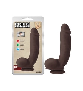 Sensualism Melez 21cm Kıkırdaklı Gerçekçi Dildo