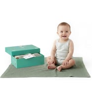 Tencel Bebek Battaniyesi 76,2 x 101,6 cm, Yeşil, Oeko-Tex Sertifikalı, İpeksi Yumuşak Örgü, Termal Düzenleyici Kundak ve Yenidoğan Battaniyesi