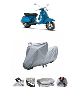 Vespa PX 200  Gri Motosiklet Brandası ARKA ÇANTA UYUMLU DEĞİLDİR