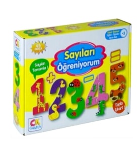 Ck Games Sayıları Öğreniyorum 45 Parça Eğitici Oyuncak