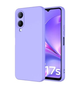 Coverzone Vivo Y17S ?le Uyumlu K?l?f Z-Mara Lansman Vieri Tam Koruma Arka Kapak Kamera Koruma �?k?nt?l? P�r�zs�z Y�zey Lila