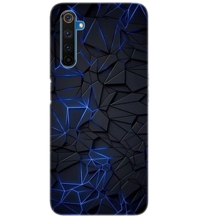 6 PRO (RMX2061) Uyumlu Kılıf Desen Baskılı Silikon Karmaşık Design STK:1874