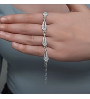 Gümüş İnce Sanat Telkari Kadın Bileklik