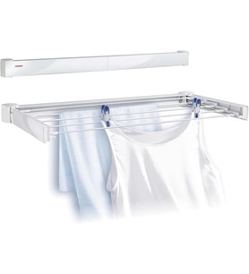 Duvar Kurutucu Telegant 72 Protect, Küçük Haneler İçin 90 Cm Çamaşır İpi, Duvara Montajlı Çamaşır Köşesi, İç Ve Dış, Aradaki Çamaşırlar İçin Kurutma Makinesi
