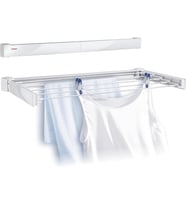 Duvar Kurutucu Telegant 72 Protect, Küçük Haneler İçin 90 Cm Çamaşır İpi, Duvara Montajlı Çamaşır Köşesi, İç Ve Dış, Aradaki Çamaşırlar İçin Kurutma Makinesi