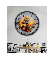 bilge Tasarım RETRO Duvar Saati 40 x 40 CM (Karışık)
