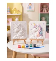 Tek Boynuzlu Unicorn 15x15 Taş Boyama Seti – Çocuk ve Yetişkin Hobi Seti