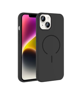 Apple iPhone 14 Kılıf M-safe Şarj Özellikli Zore Meta Kapak