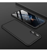 Huawei Honor 20 Kılıf Zore Ays Full Koruma Kılıf (Siyah)